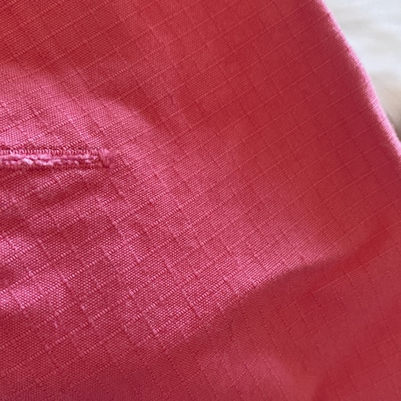 Pink 100% cotton cargo pants size 6 - Picture 8 of 8